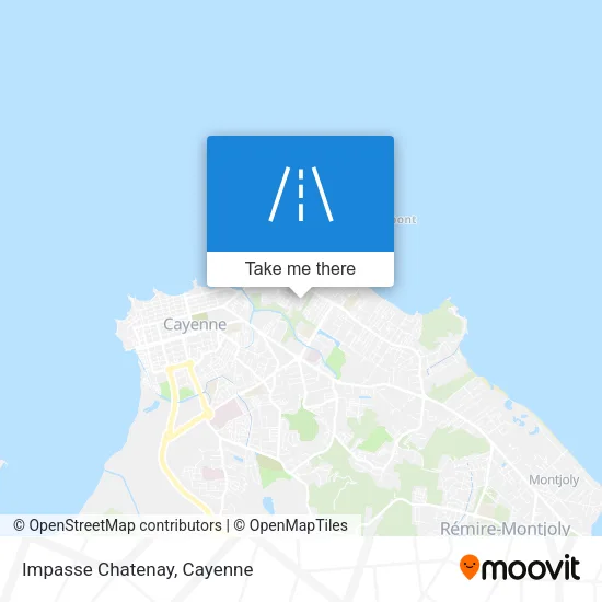 Impasse Chatenay map