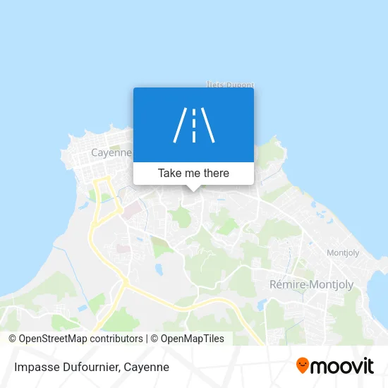 Impasse Dufournier map