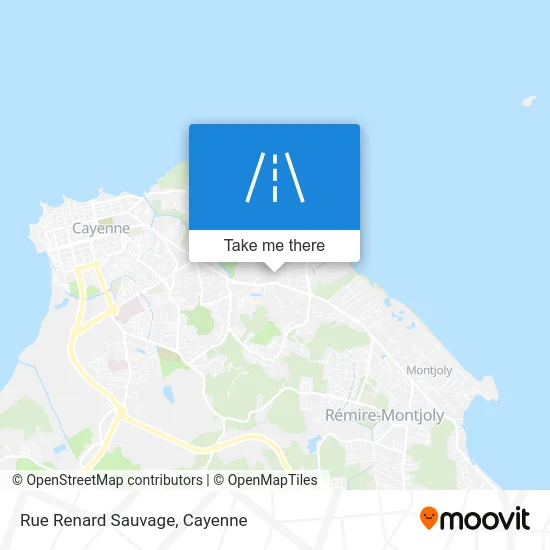 Rue Renard Sauvage map