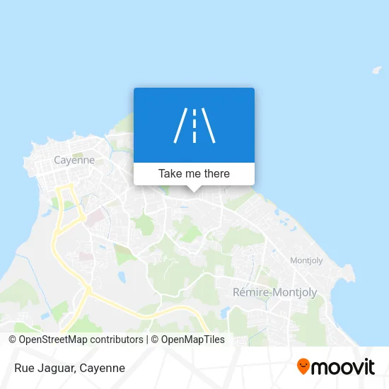 Rue Jaguar map