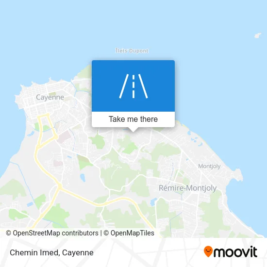 Chemin Imed map