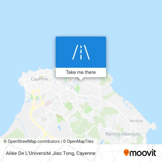 Allée De L'Université Jiao Tong map