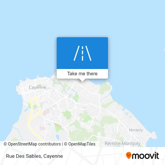 Rue Des Sables map