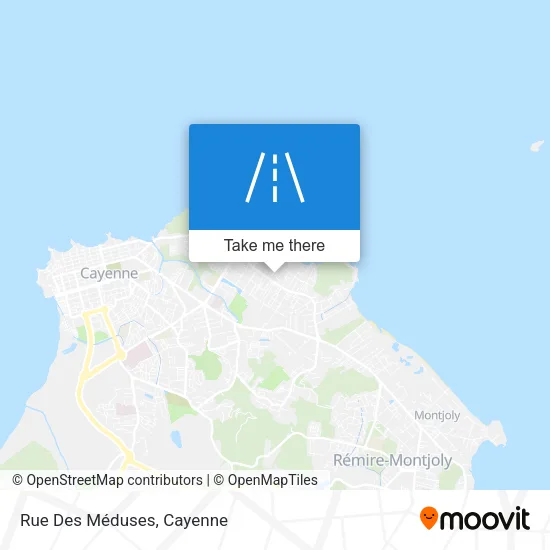Rue Des Méduses map
