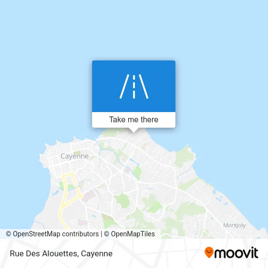 Rue Des Alouettes map