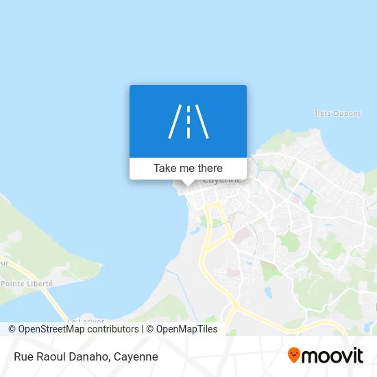Rue Raoul Danaho map