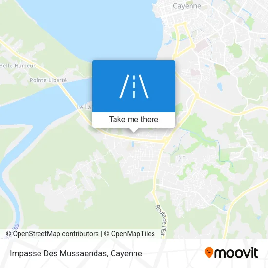 Impasse Des Mussaendas map