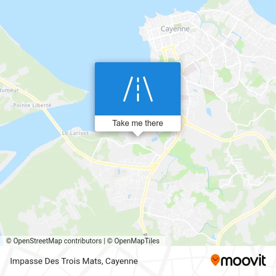 Impasse Des Trois Mats map
