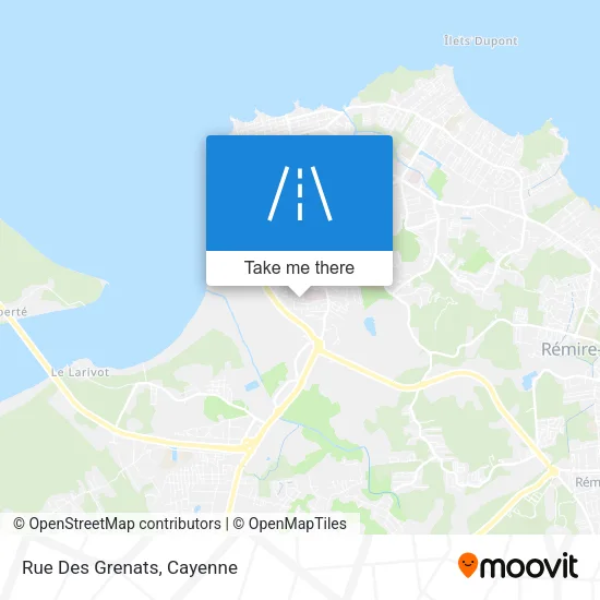 Rue Des Grenats map