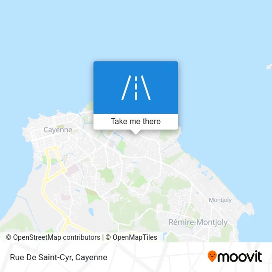 Rue De Saint-Cyr map