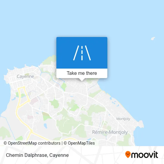 Chemin Dalphrase map