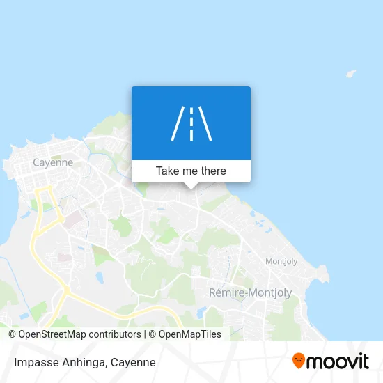 Impasse Anhinga map