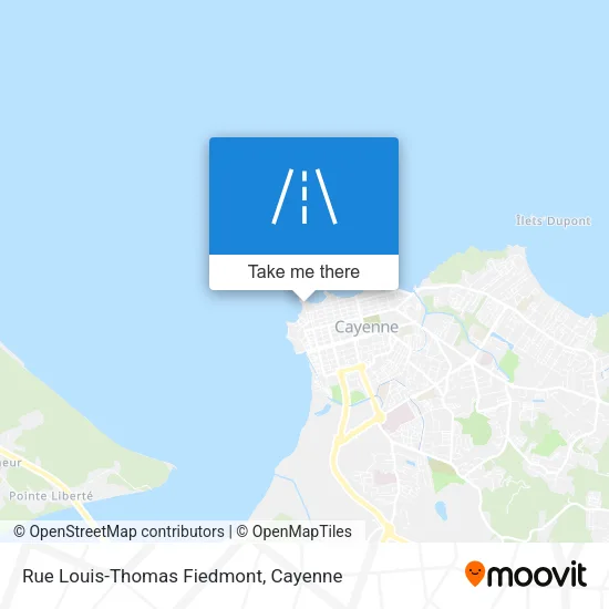 Rue Louis-Thomas Fiedmont map