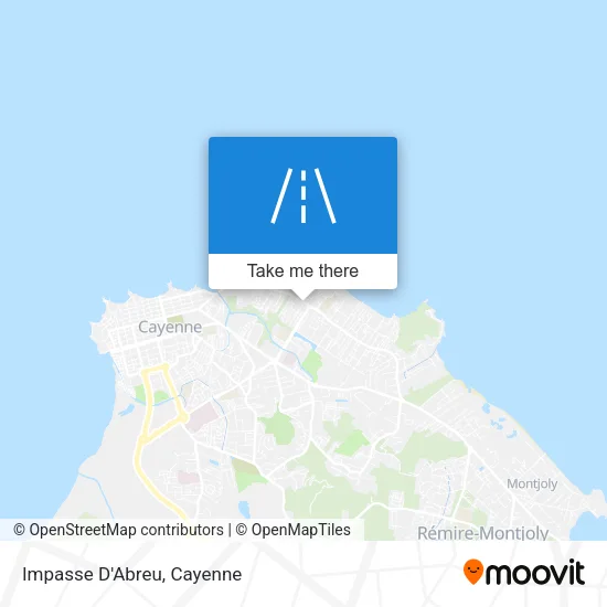 Impasse D'Abreu map
