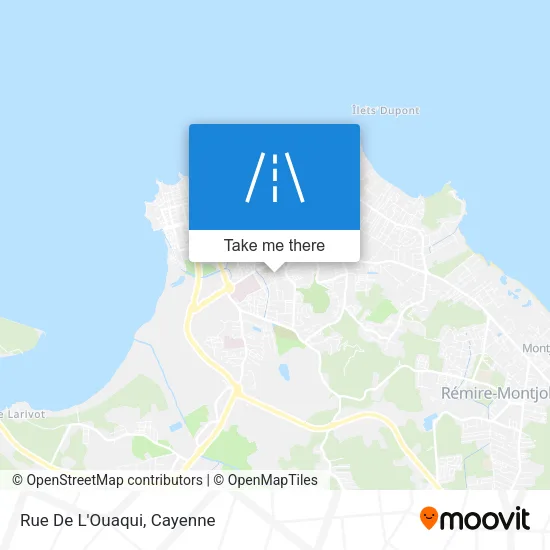 Rue De L'Ouaqui map