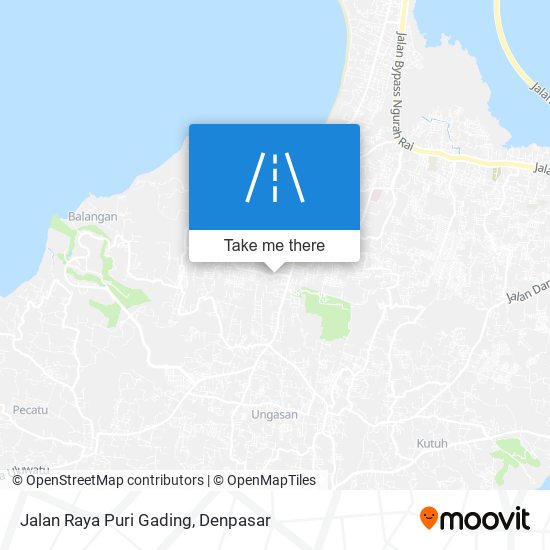 Jalan Raya Puri Gading map