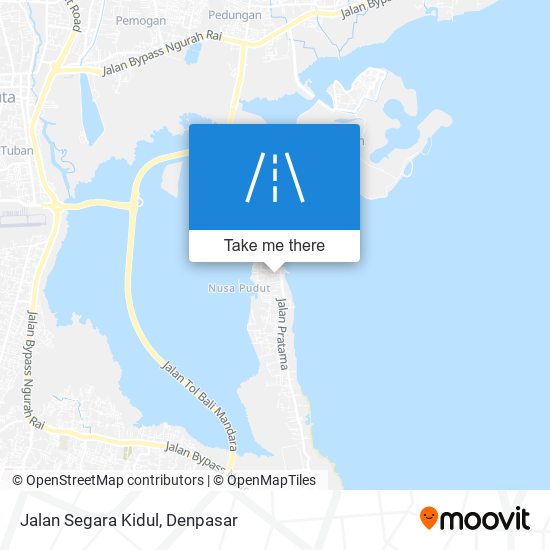 Jalan Segara Kidul map