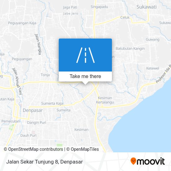 Jalan Sekar Tunjung 8 map