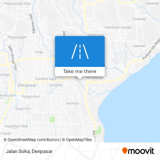 Jalan Soka map