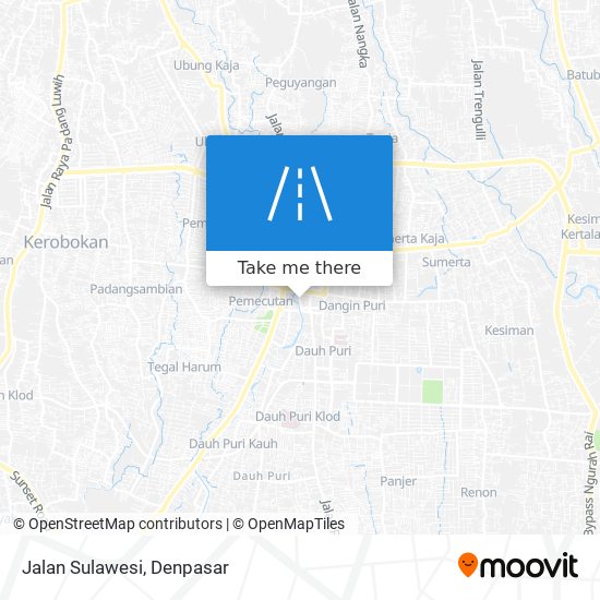 Jalan Sulawesi map