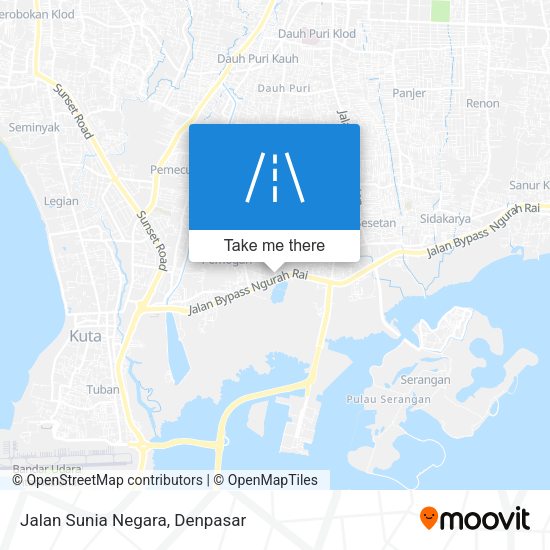 Jalan Sunia Negara map