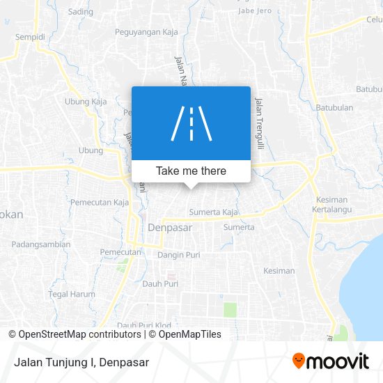 Jalan Tunjung I map