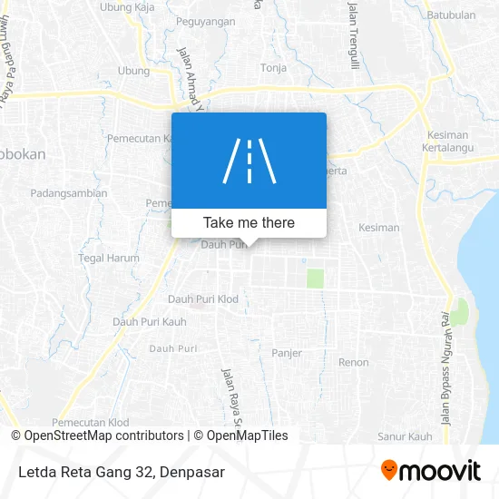 Letda Reta Gang 32 map