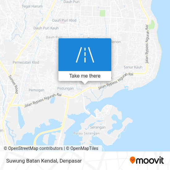 Suwung Batan Kendal map