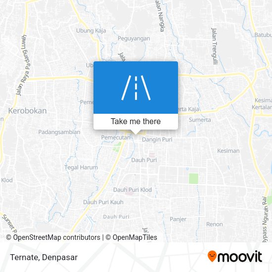 Ternate map