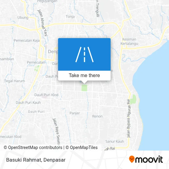 Basuki Rahmat map
