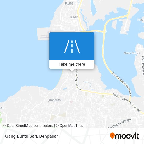 Gang Buntu Sari map