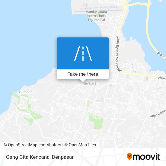 Gang Gita Kencana map