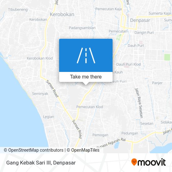 Gang Kebak Sari III map