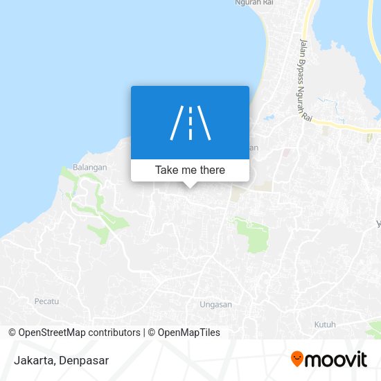 Jakarta map