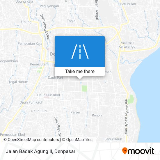 Jalan Badak Agung II map