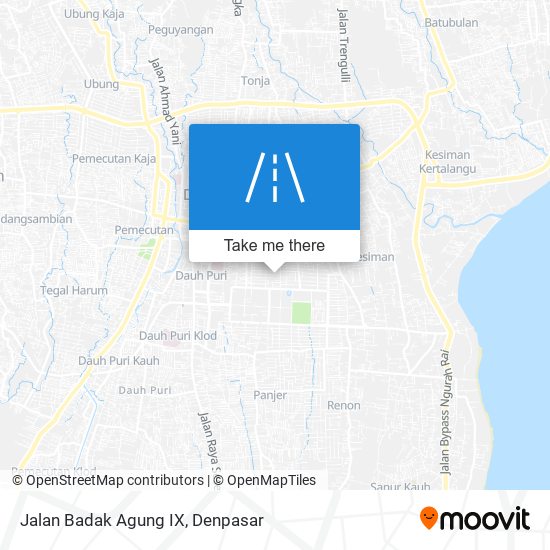 Jalan Badak Agung IX map