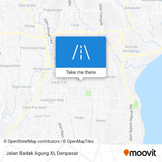 Jalan Badak Agung XI map
