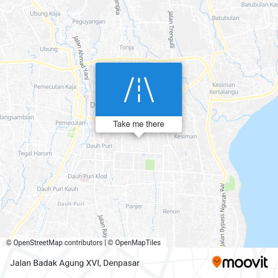 Jalan Badak Agung XVI map