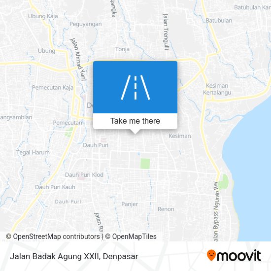 Jalan Badak Agung XXII map