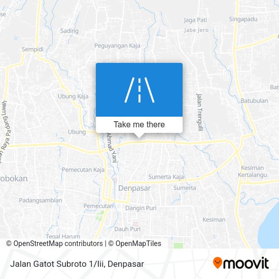Jalan Gatot Subroto 1/Iii map
