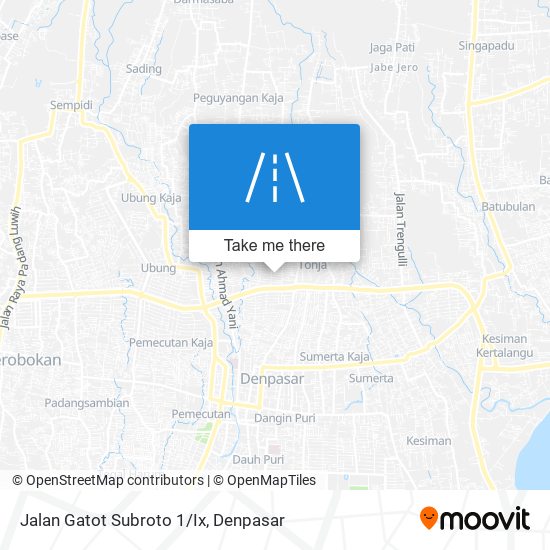 Jalan Gatot Subroto 1/Ix map