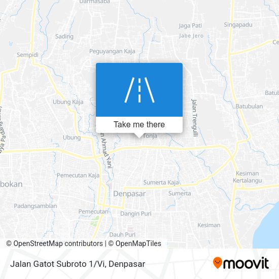 Jalan Gatot Subroto 1/Vi map