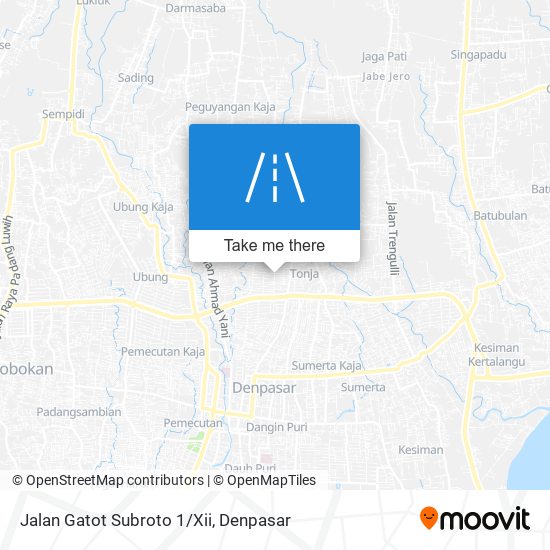 Jalan Gatot Subroto 1/Xii map