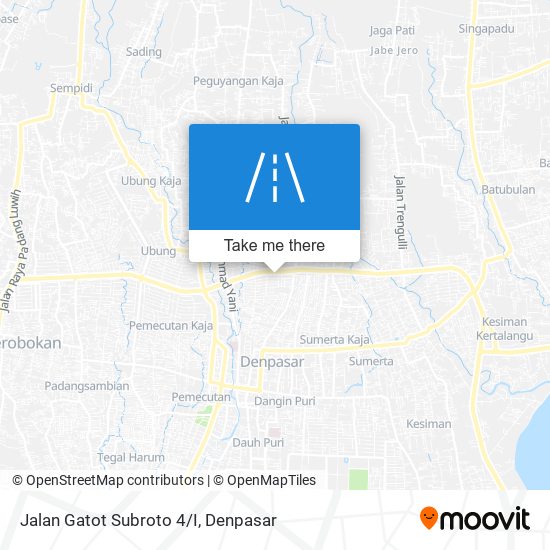 Jalan Gatot Subroto 4/I map