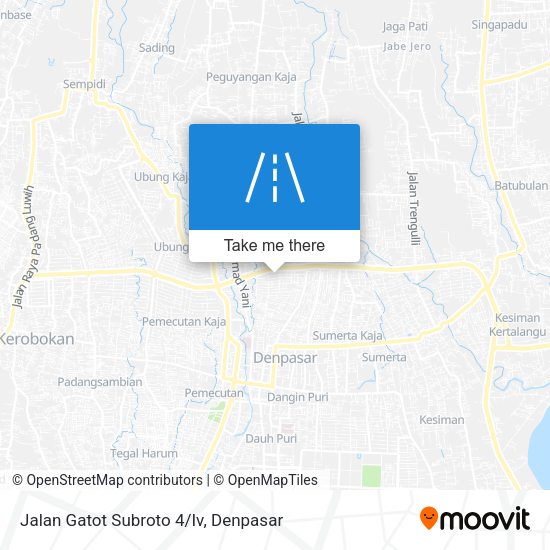 Jalan Gatot Subroto 4/Iv map
