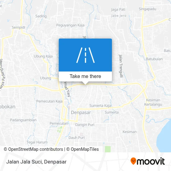 Jalan Jala Suci map