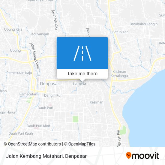Jalan Kembang Matahari map