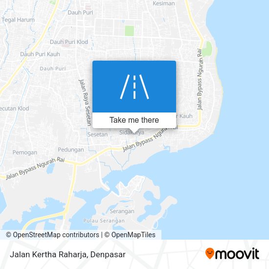 Jalan Kertha Raharja map