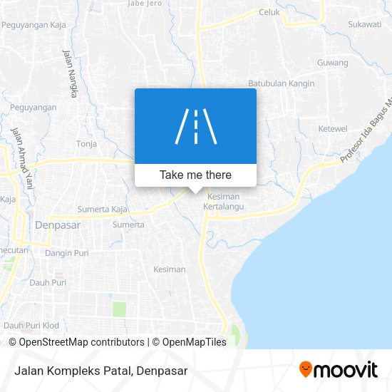 Jalan Kompleks Patal map