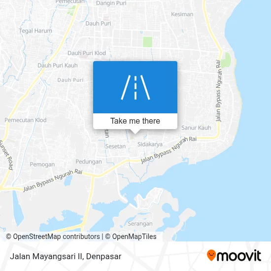 Jalan Mayangsari II map